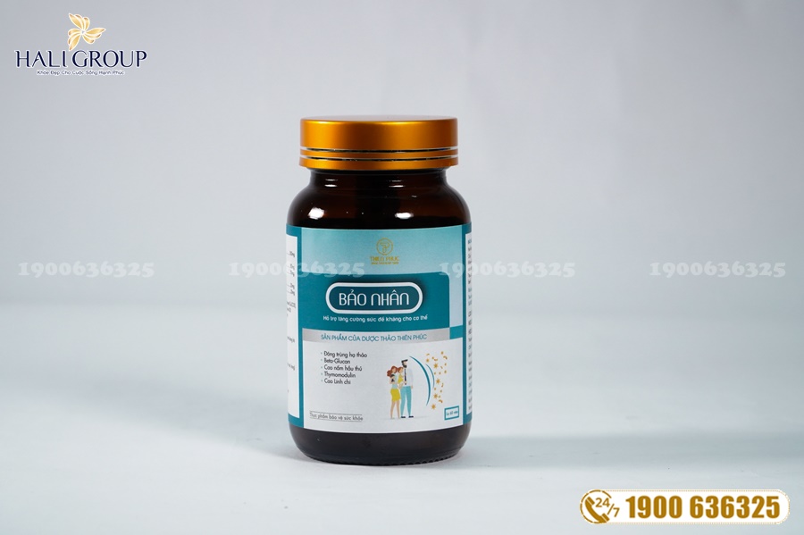 Một số thông tin về Viên Tăng Cường Đề Kháng Bảo Nhân Việt Nam