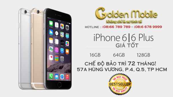 Click xem Cấu hình và thông tin chính xác về iphone 6 chính hãng - Golden ACE